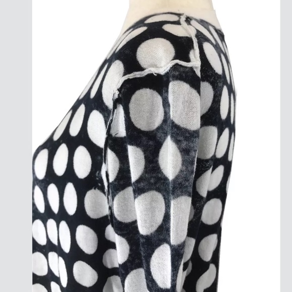 Michael Kors Crewneck Polka Dot Pullover Sweater - Picture 3 of 6